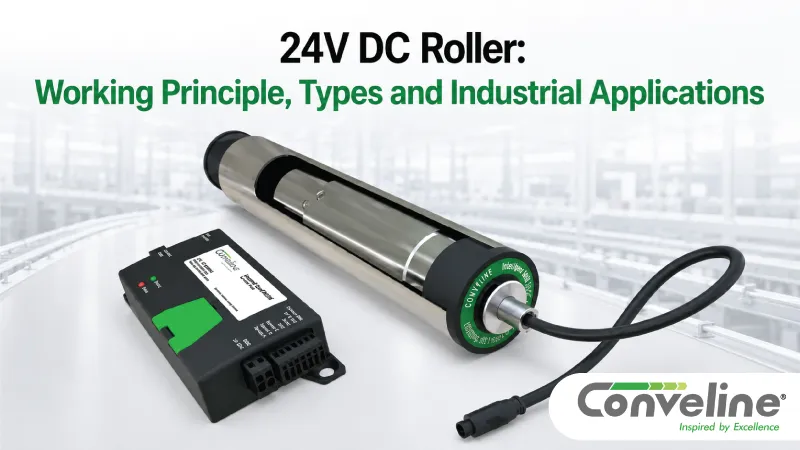 	24V DC Roller: Working Principle, Types and Industrial Applications