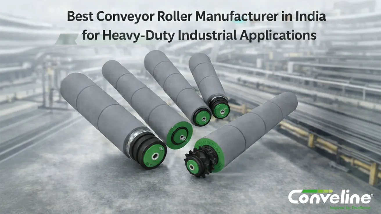 Best Conveyor Roller Manufacturer in India for Heavy-Duty Industrial Applications