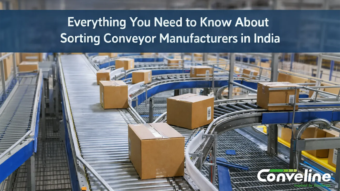Everything You Need to Know About Sorting Conveyor Manufacturers in India