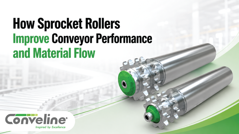 How Sprocket Rollers Improve Conveyor Performance and Material Flow
