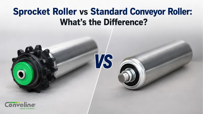 Sprocket Roller vs Standard Conveyor Roller: What's the Difference?