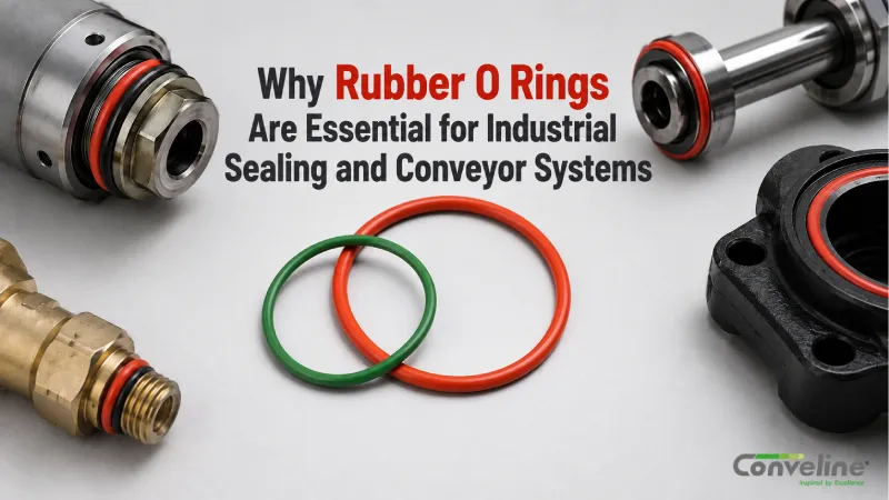 Why Rubber O Rings Are Essential for Industrial Sealing and Conveyor Systems